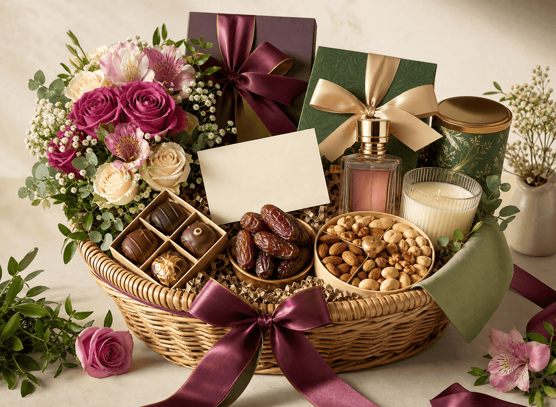 Chocolate Bloom Basket