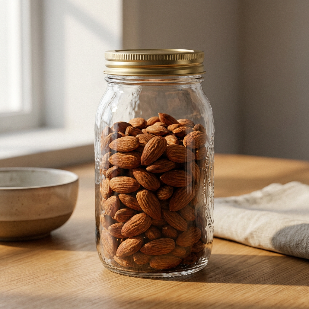 Artisan Roasted California Almonds Jar (500g)