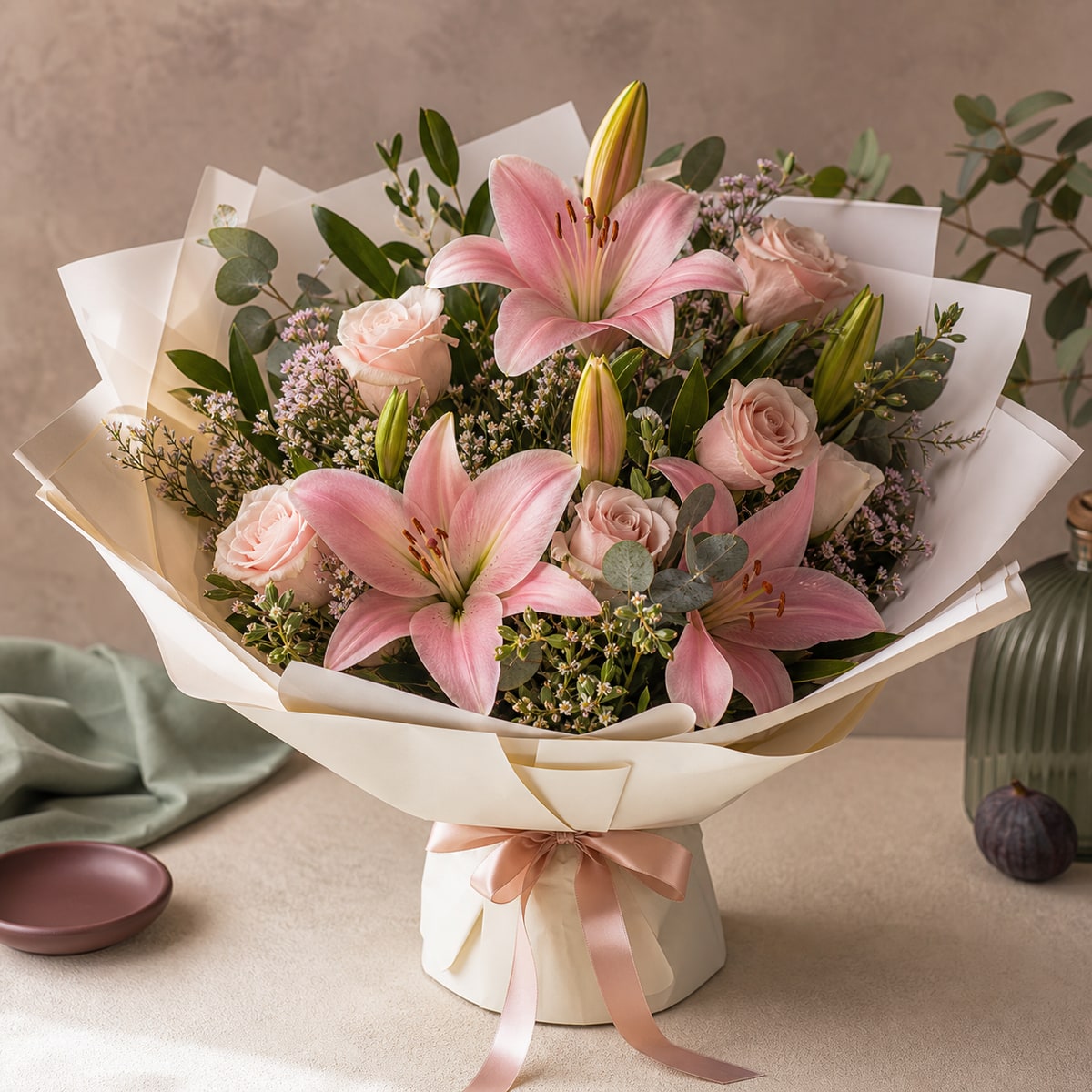 Blush Lily Bouquet